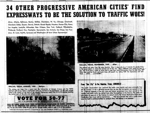 june 4 1950-First ad-Forward Richmond Highway Committee in favor-Political ad